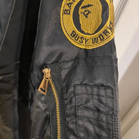 Black Ape Jacket - Yellow Eyes Patches - Picture 5 of 8